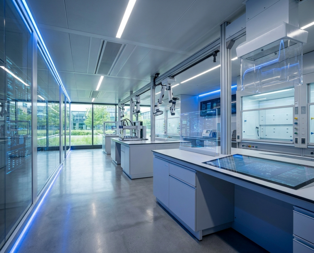 Modern ISO-accredited laboratory facility at Vital Report Labs